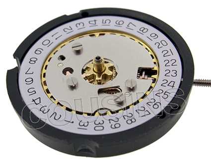 Movimento Orologio Ronda 585 Quartz - Data A 3 Posizioni - Parti Svizzere, Nuovo