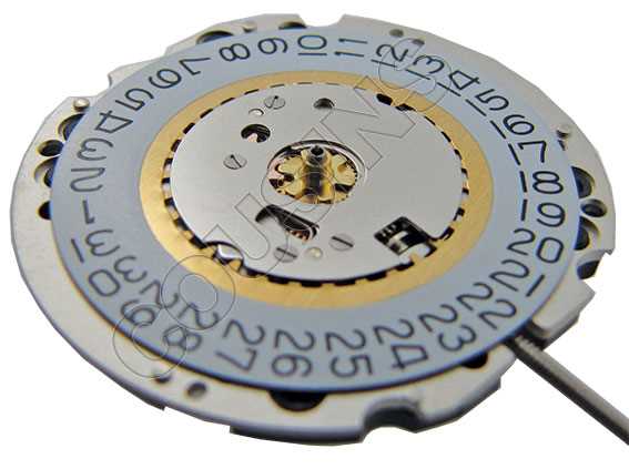 Movimento Orologio Ronda 705 SM Al Quarzo, Nuovo, Dorato. Calibro 3H H1 - Svizzero.