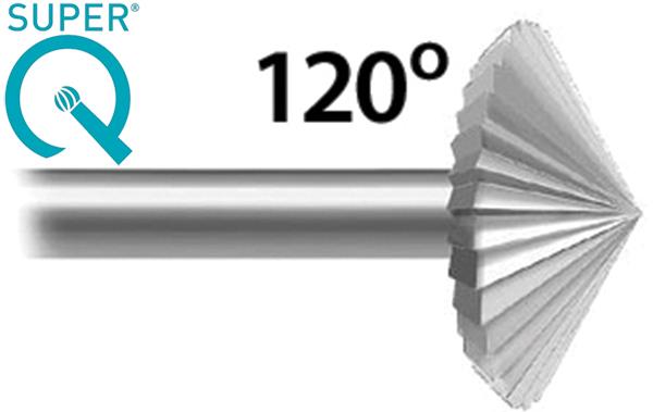 Bearing Cutter 120° Stone Setting (Super-Q H)
