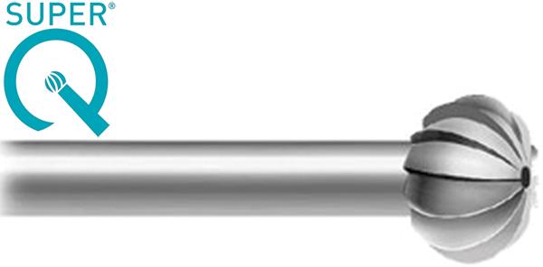 Oval (Super-Q 23) Coarse Serrations