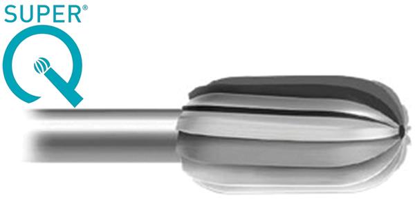 Cylinder Rounded (Super-Q 78) Coarse Serrations