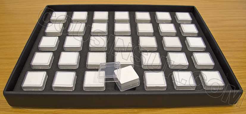 Gemstone Display & Protection Boxes in Cases