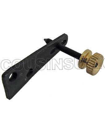 Case to Wall Leveller, Black (economy)