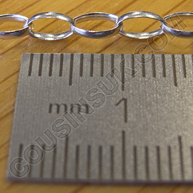 (1) 4.95 x 3.15mm, 18" (45cm, 3.4g) BO