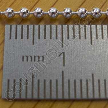 (4) Ø2.0mm, 22" (55cm, 6.7g) Bead