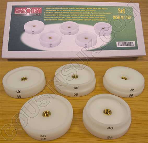 Assorted Dies (Screw On) Extra Large