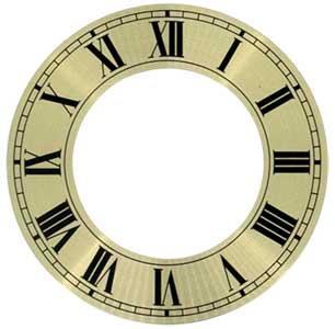 Roman Ø54mm (2") Flat, Gold, Ø51mm (2")