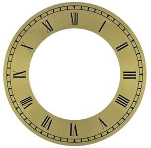 Roman Ø102mm (4") Flat, Gold, Ø100mm (4")