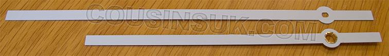 161mm (5.60 x 5.20mm), White, Cousins*