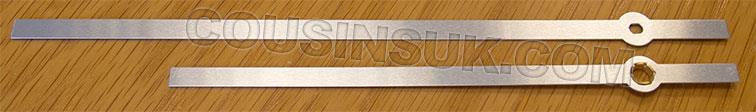 161mm (5.60 x 5.20mm), Chrome, Cousins*