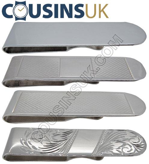 Silver Money Clips