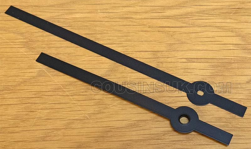 125mm (6.45 x 6.45mm) Black