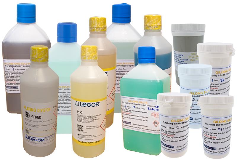 Plating Chemicals, Salts & Solutions