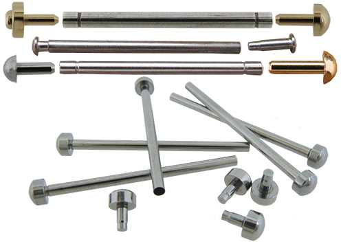 Fittings - Pressure Bars & Rivet Ends