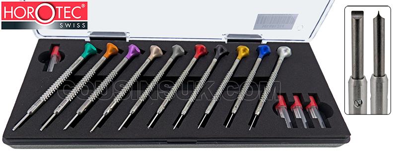 Stainless Steel (10 Pieces), Ø0.60 to Ø2.00mm, Parallel Blades