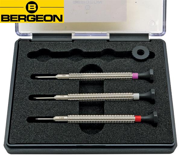 Bergeon Screwdriver Sets, for Rolex Bracelets