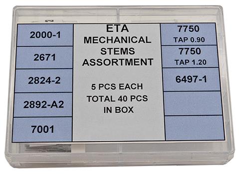 ETA Mechanical Stem Kit (8 Part Numbers)
