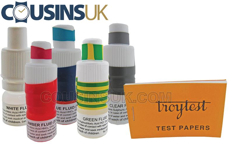 Precious Metal Testing, QuickTest/Troytest Refills