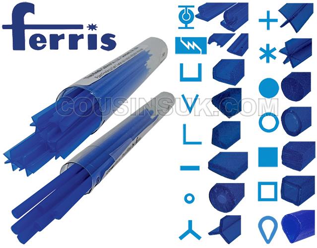 Wax Cowdery Profiles (Blue)