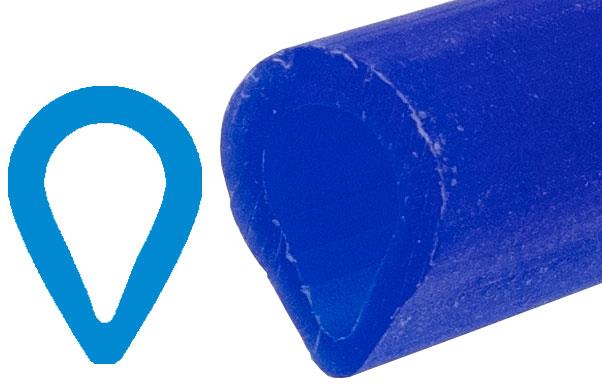 Teardrop (Bail) Tube Ø6mm (0.75mm Wall)