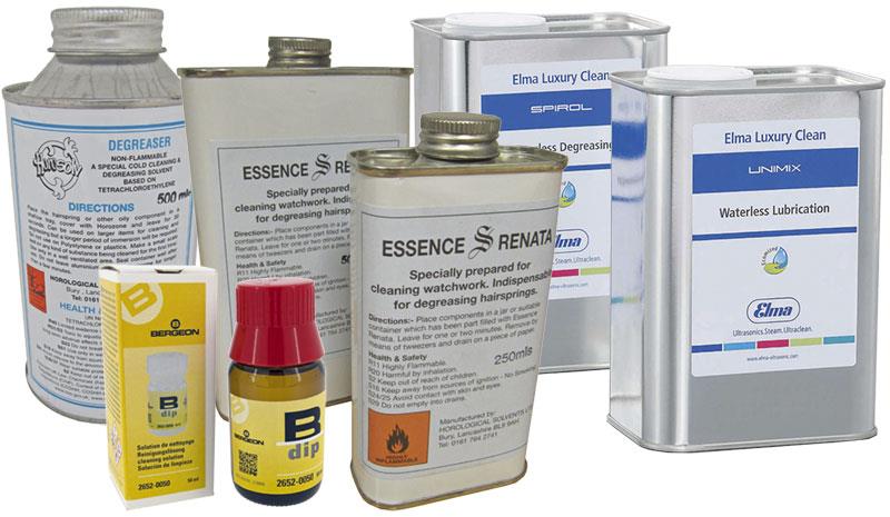 Watch Hairspring (Degreaser) Cleaning Fluids