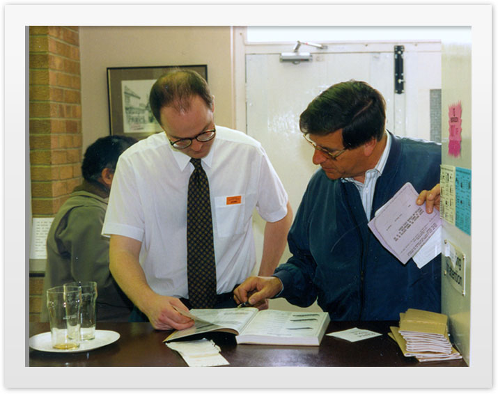 The 1996 Open Day at the Romford showroom