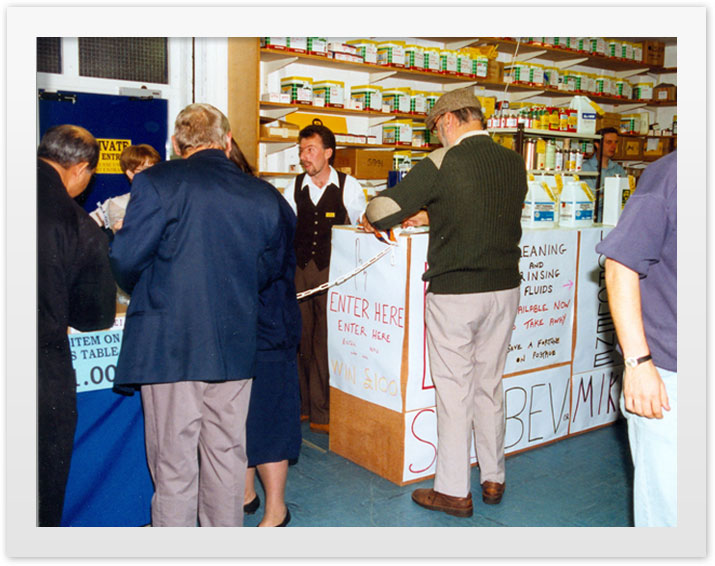 The 1996 Open Day at the Romford showroom